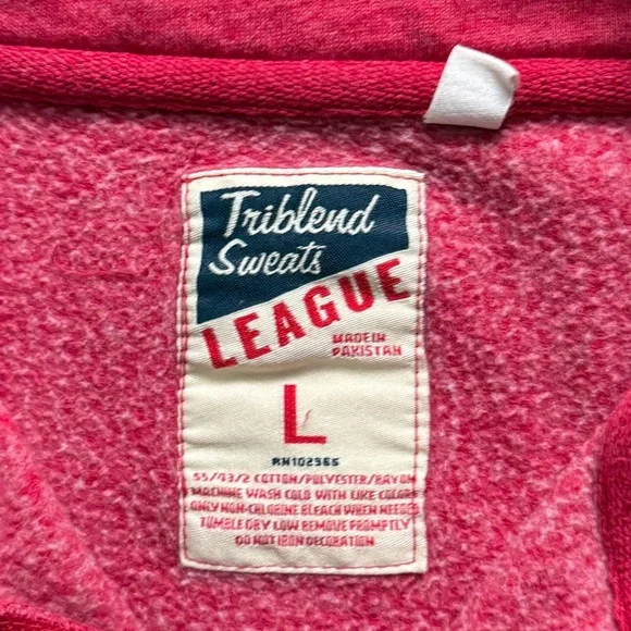 University of Cincinnati Bearcats 1/4 Zip Fleece Pullover Red Size Large - Picture 6 of 8